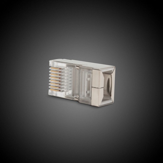 Коннектор телекоммуникационный, SHIP, S901B, RJ 45, Cat.5e, FTP, (100 штук в пакете)
