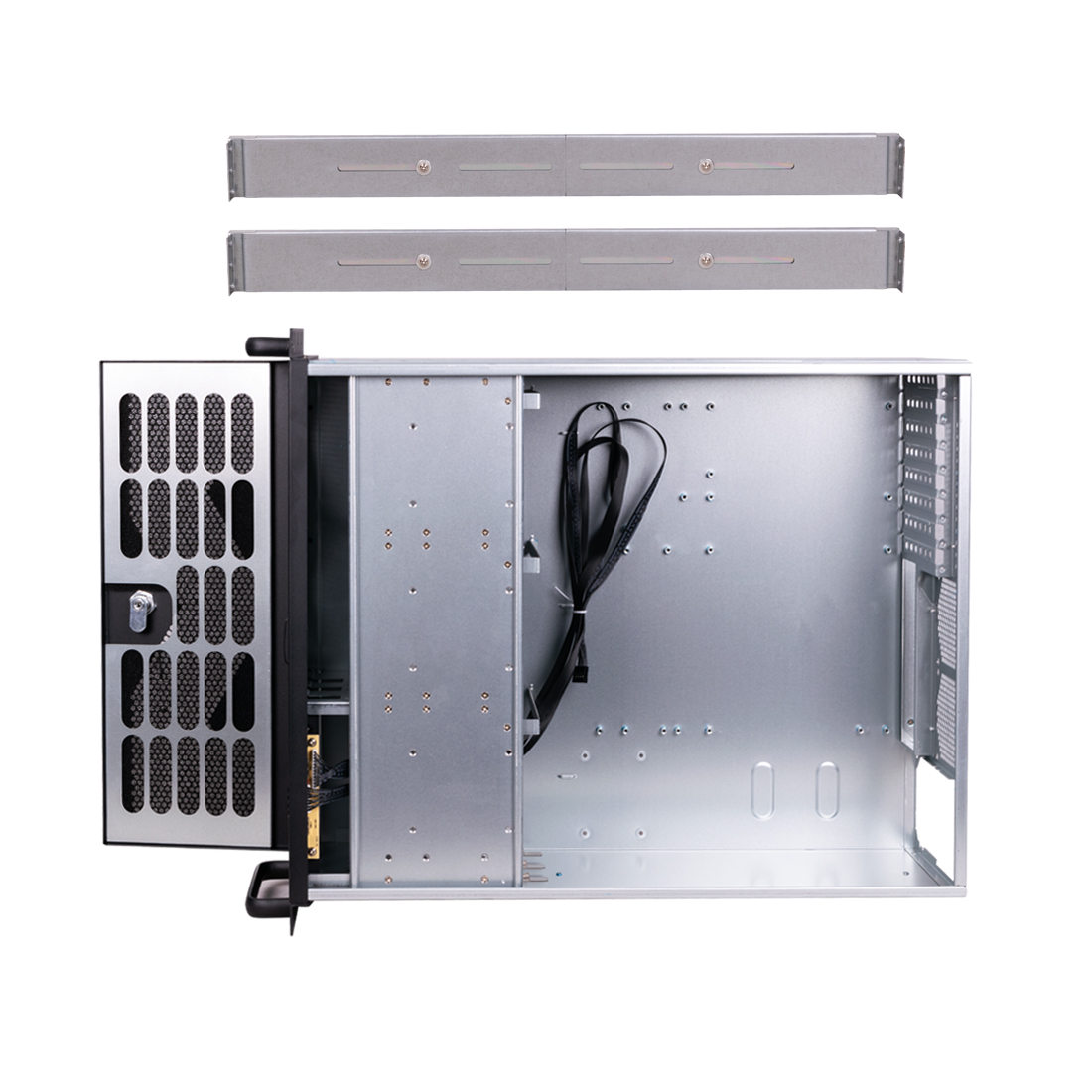 Delux DLC-MU415 компьютерлік корпусы салазкалармен