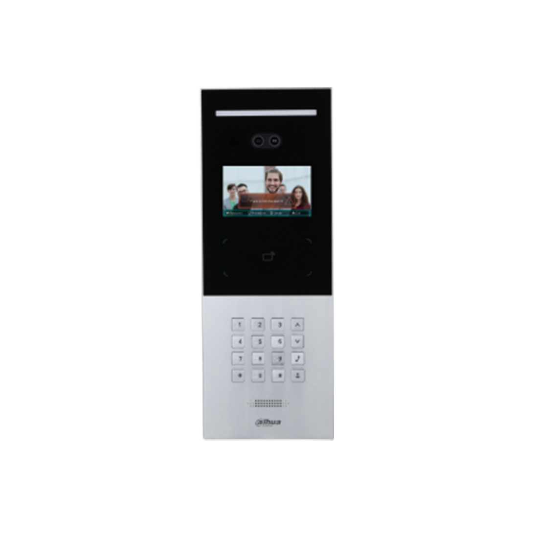 Вызывная панель, Dahua, DHI-VTO6531F-S2, IP-устройство распознавания лиц для двери, 2 Мп, 12 В постоянного тока, 2А. стандартное PoE