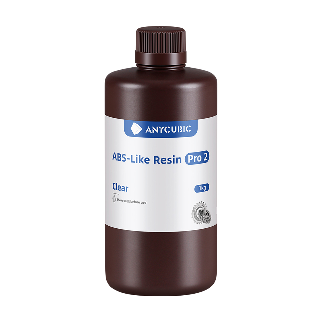 Фотополимерлі смола Anycubic ABS-Like Resin Pro 2 SABP2CL-10, 1 литр, Прозрачный
