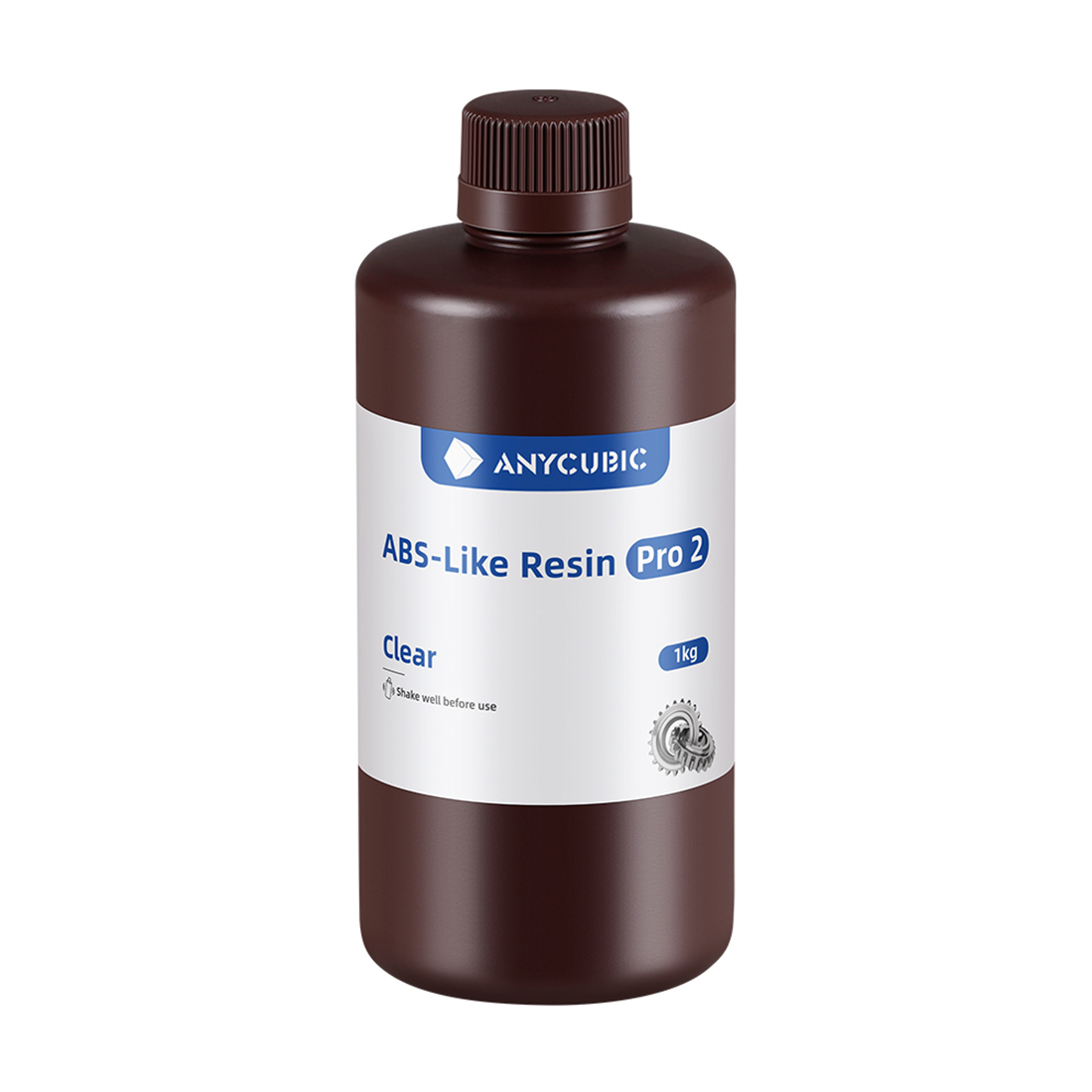 Фотополимерлі смола Anycubic ABS-Like Resin Pro 2 SABP2CL-10, 1 литр, Прозрачный