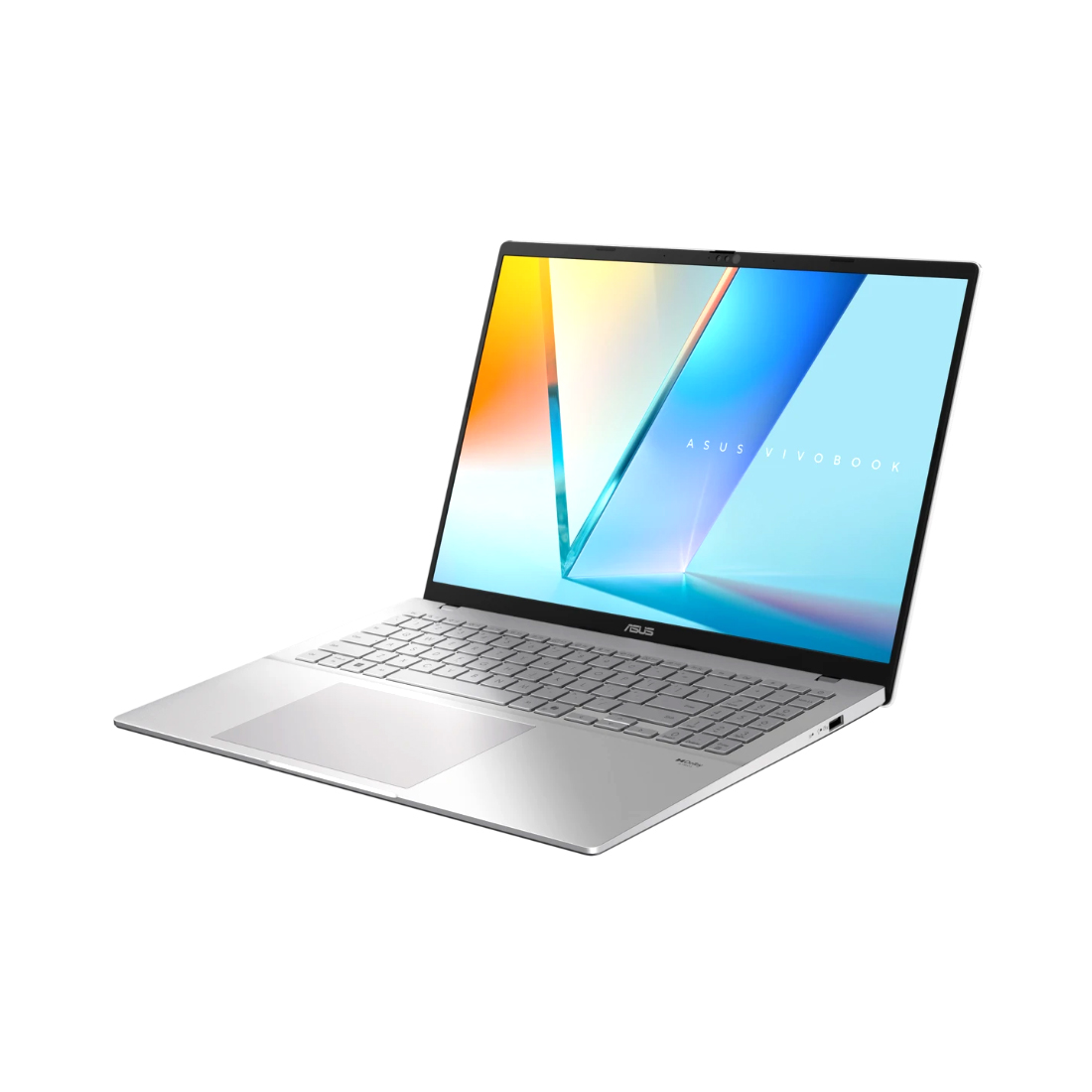 Ноутбук, ASUS Vivobook S16 S3607CA-SH173W, 90NB16I1-M00E60, 16", OLED FHD+ 1920x1200, 60Hz, Core Ultra 5 225H, 16GB DDR5, 512GB SSD Gen4, Intel Arc Graphics, Windows 11 Home, Серебристый