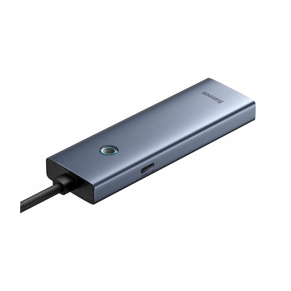 Концентратор Baseus UltraJoy Series 4-Port (B0005280B811-08) USB-C to USB 3.0*4+USB-C, Серый