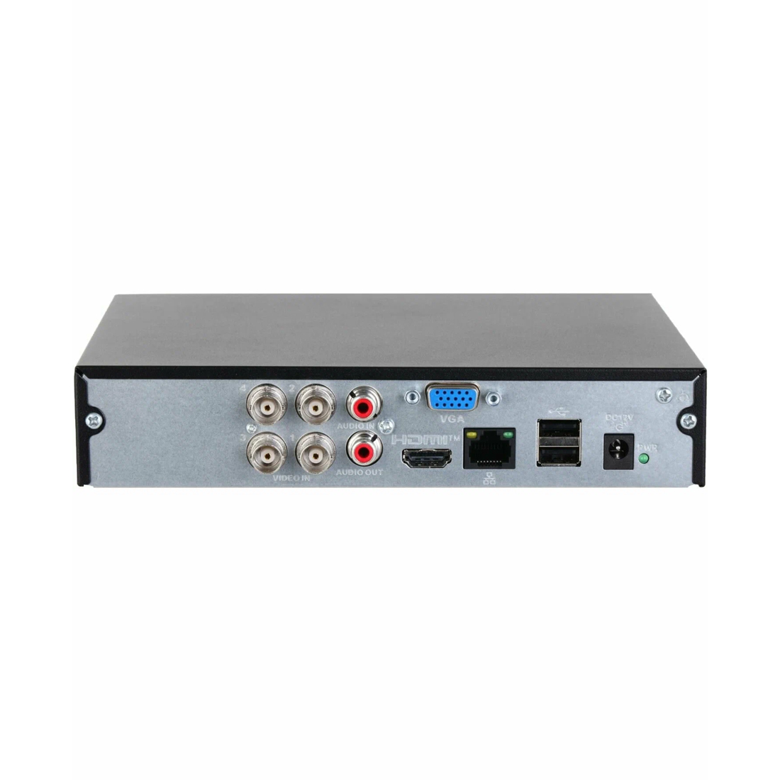 Гибридный видеорегистратор, Dahua, DH-XVR1B04H-I/T, 4 канала, Аналог, HDCVI, TVI, AHD, IP, Квадруплекс, Разрешение записи: 4K, 6Мп, 5Мп, 4Мп, 3Мп, 4M-N, 1080P, 720P, 960H, D1, CIF, Выходы видео: 1 HDMI, 1 VGA, Хранение информации: 1 SATA до 6Тб, Поддержка мобильных платформ: IOS, Android