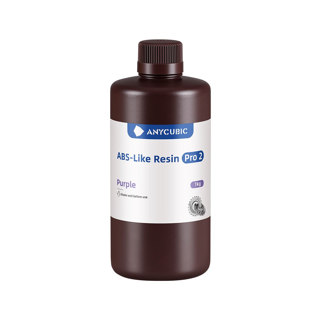 Фотополимерная смола Anycubic ABS-Like Resin Pro 2 SABP2PU-10, 1 литр, Фиолетовый