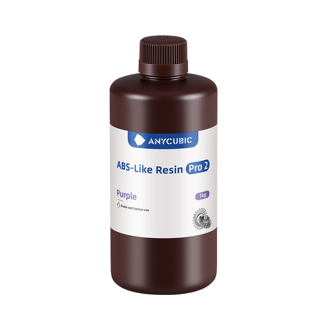 Фотополимерная смола Anycubic ABS-Like Resin Pro 2 SABP2PU-10, 1 литр, Фиолетовый