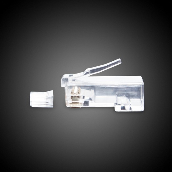 Коннектор телекоммуникационный, SHIP, S901D, RJ 45, Cat.6, UTP, (100 штук в пакете)