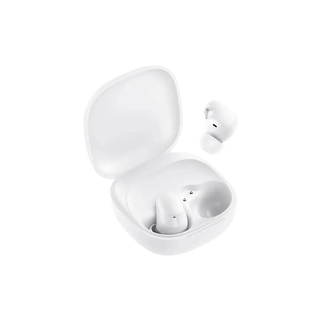 Наушники, Redmi, Buds 6 Play, M2420E1/BHR8773GL, 57 mAh(наушники), 600 mAh(зарядный кейс), Время работы с одного заряда около 7,5 часов, Время работы с зарядным боксом 36 часов, 29,5*21,4*23,5мм (размер наушников), Зарядный порт Type-C, Время зарядки около 2 часов, Bluetooth 5.4, Вес 5,4 гр (наушники), 42гр (кейс и наушники), 61*50*24,6мм (зарядный кейс), Дальность беспроводного соединения 10м, Белый