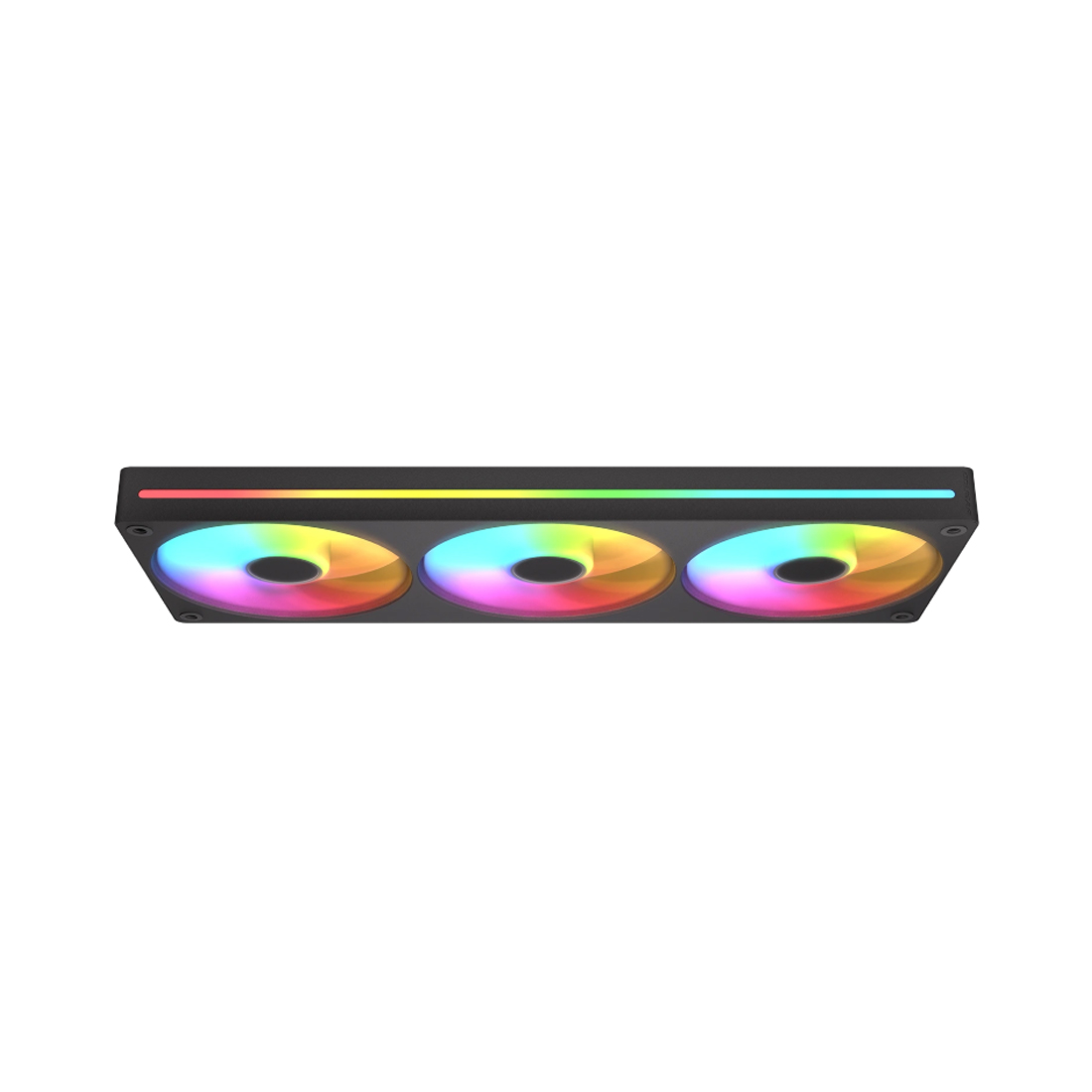 Комплект кулеров для кейса, Cougar, Unity360-FB ARGB (CF-UN360FB-RGB) , 3х120мм ARGB, 700-1600±10%об.мин, 78.5CFM, 38dB(A), 4pin, Черный
