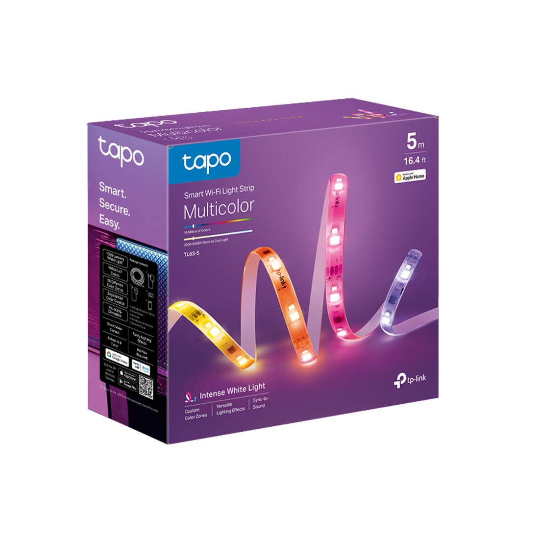 Wi-Fi Ақылды Шам TP-Link Tapo TL63-5