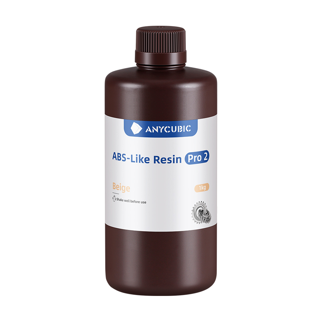 Фотополимерная смола для 3D-печати Anycubic ABS-Like Resin Pro 2 SABP2BG-10, 1 литр, Бежевый