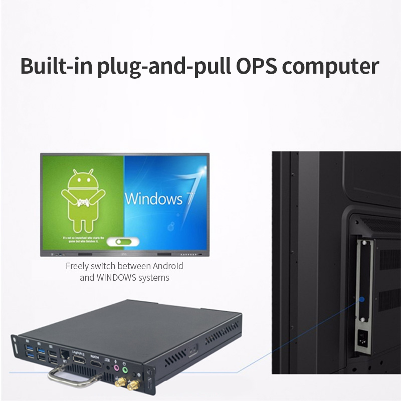 I3/I5/I7 OPS PC Openable Plug-in Computer Module. Windows Plug-in Mini Computer. Suitable for Interactive Conference Whiteboard.