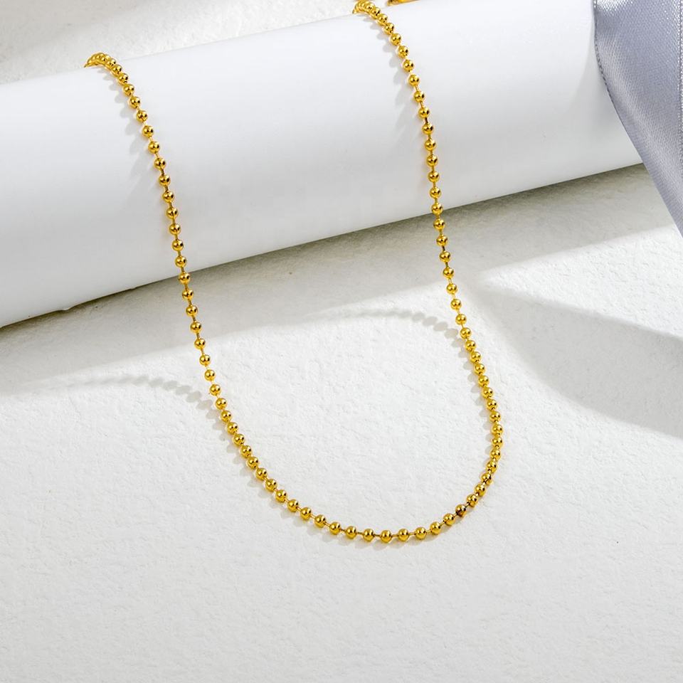 Цепь с 18K позолотой (Multiple Styles)