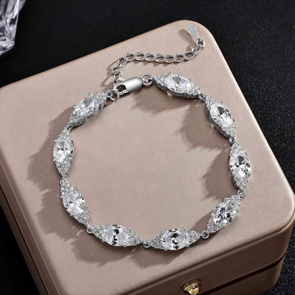 Овальное кольцо (925 Sterling Silver)