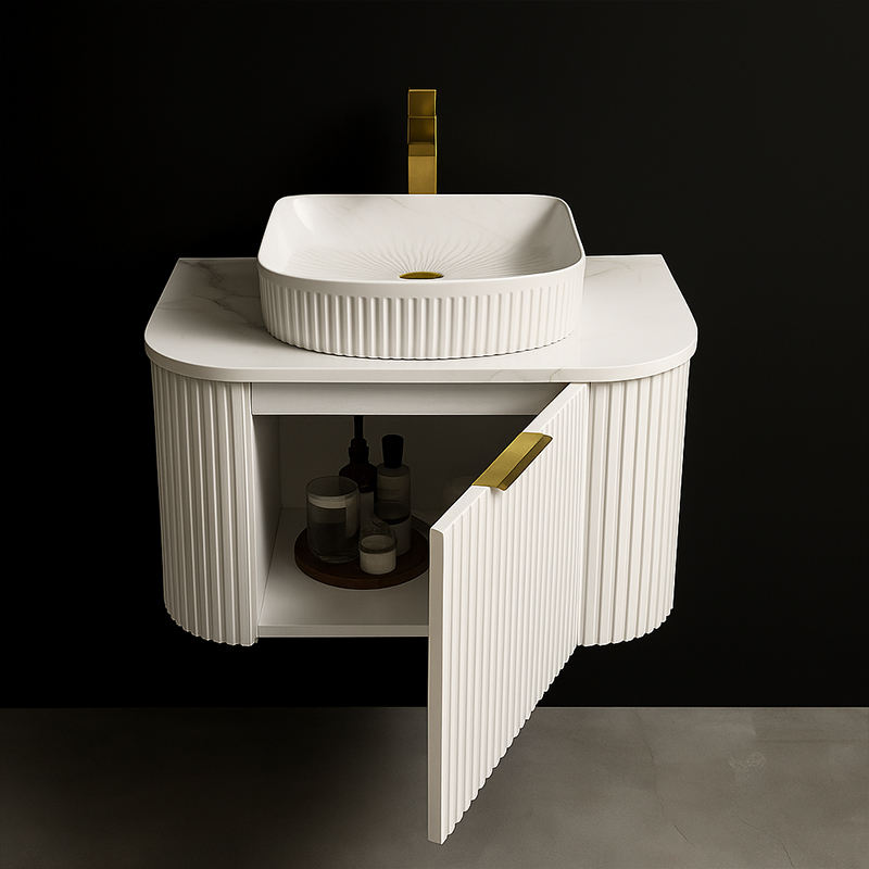 Тумба с рифленым фасадом Contemporary Fluted