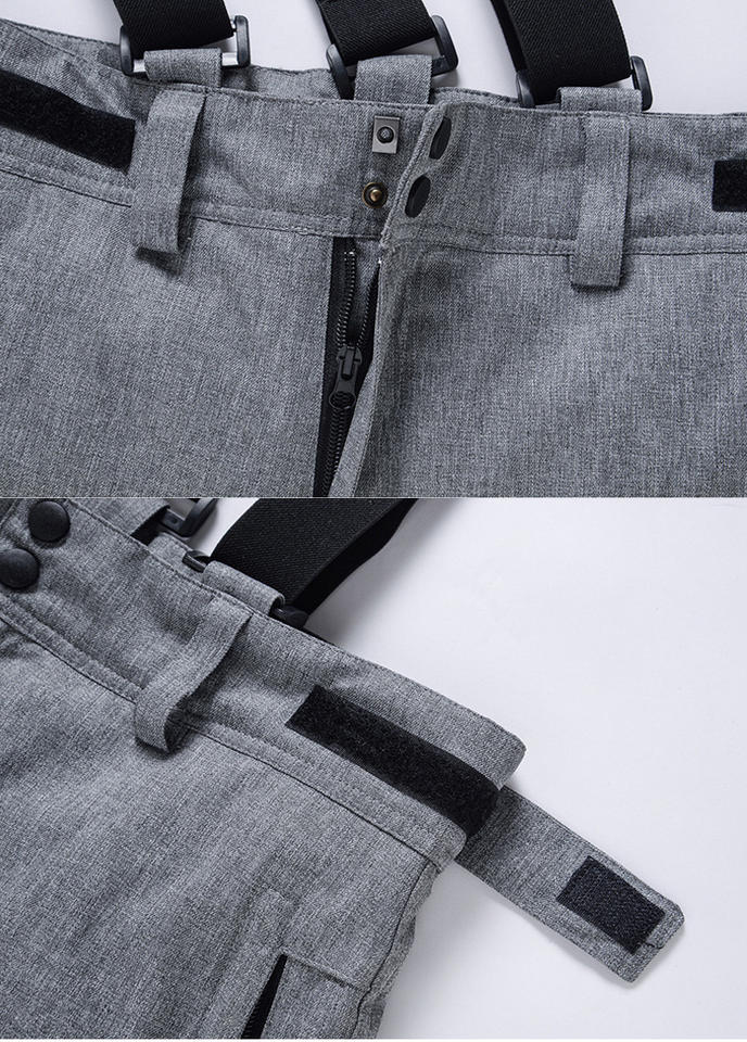 Thick Bib Winter Pants