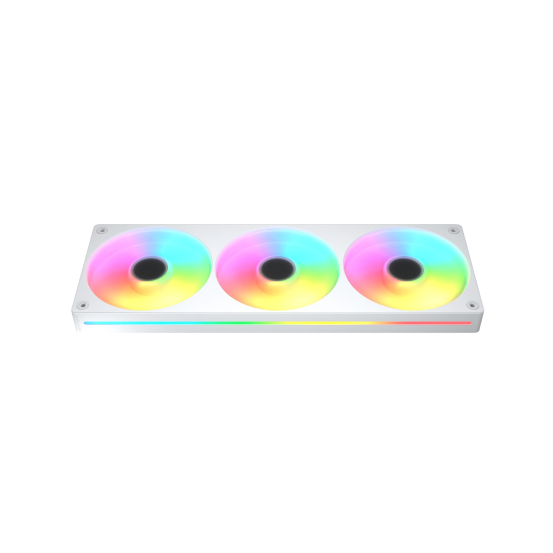 Комплект кулеров для кейса, Cougar, Unity360-FW ARGB (CF-UN360FW-RGB) , 3х120мм ARGB, 700-1600±10%об.мин, 78.5CFM, 38dB(A), 4pin, Белый
