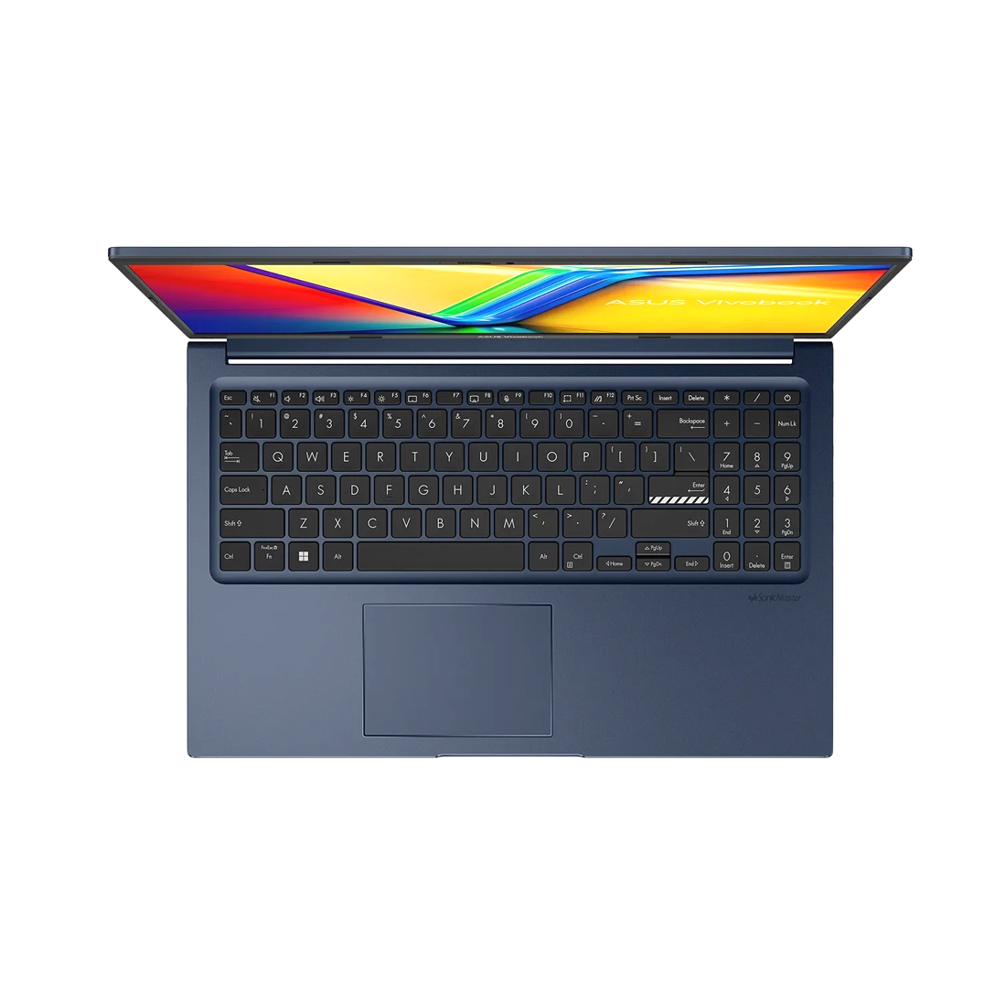 Ноутбук, ASUS, Vivobook 15 M1502NAQ-BQ067, 90NB1841-M006C0, 15,6", FHD 1920x1080, IPS, 60Hz, Ryzen 5 150, 16GB DDR5, 512GB SSD M.2, AMD Radeon Graphics, DOS, Синий