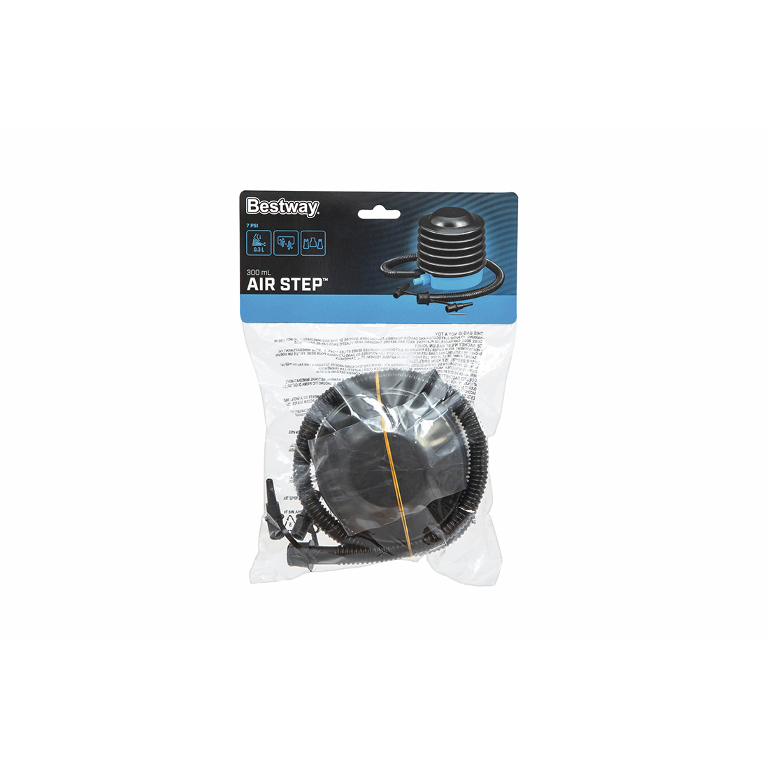 Насос ножной Air Step Air Pump 13 см, BESTWAY, 62147