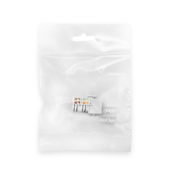 Ақ ақпараттық розетка модулі SHIP M245 Cat.5e RJ-45 UTP