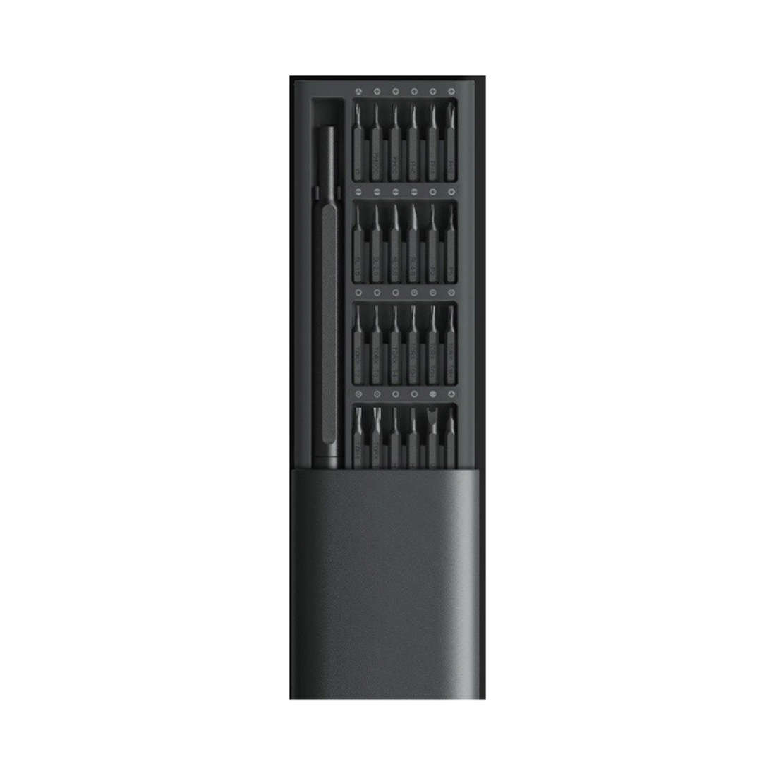 Набор точных отверток, Xiaomi, Mi Precision Screwdriver Kit, BHR4680GL/MJJXLSD002QW, Анодированный алюминиевый сплав, C4  28 мм, Количество бит: 24 шт, Серый