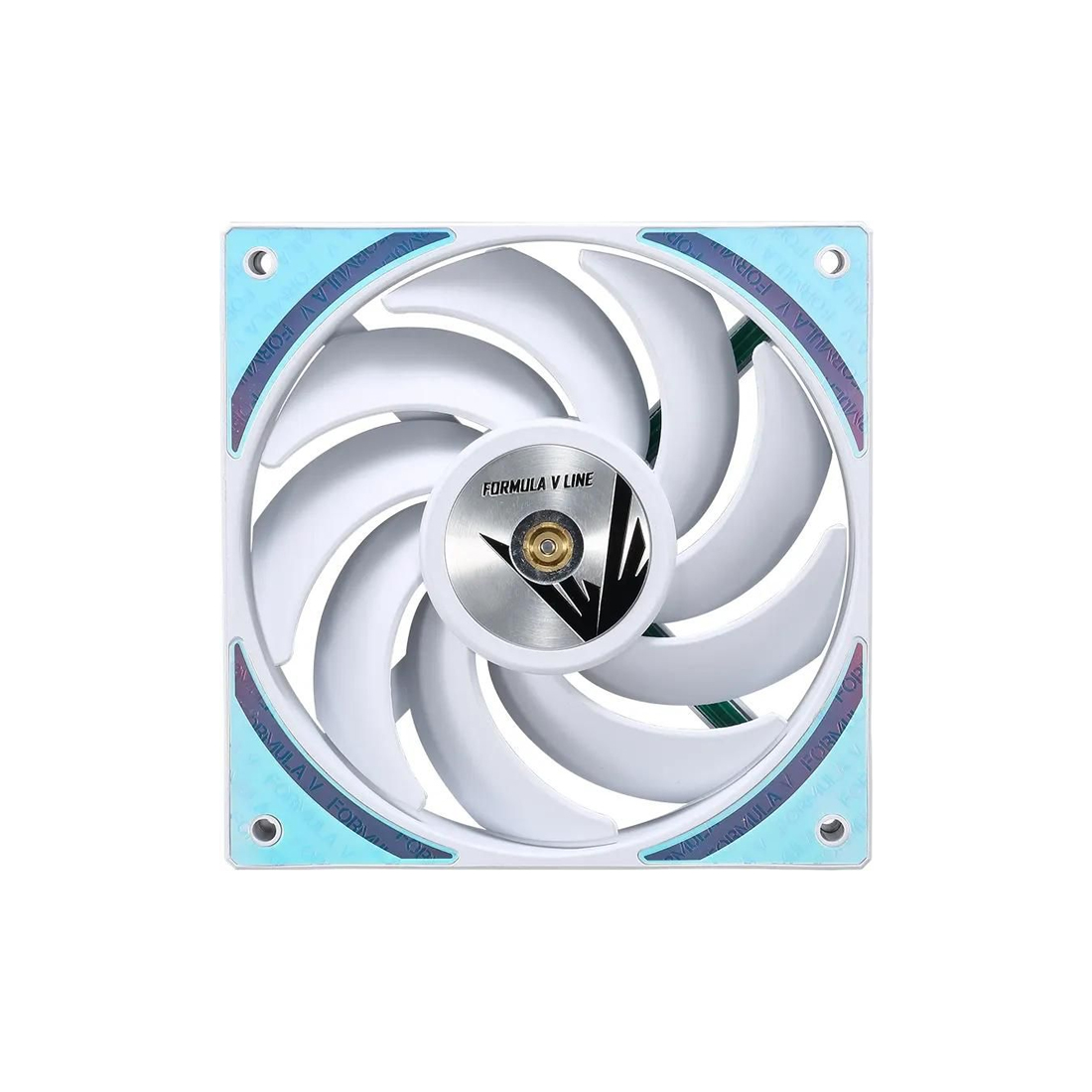 Комплект кулеров для кейса, Formula V, AIR BRIDGE PLUS WH, 3х120мм ARGB, 300-1300±10%об.мин, 39.6CFM, 27.2dB(A), 4pin, Белый