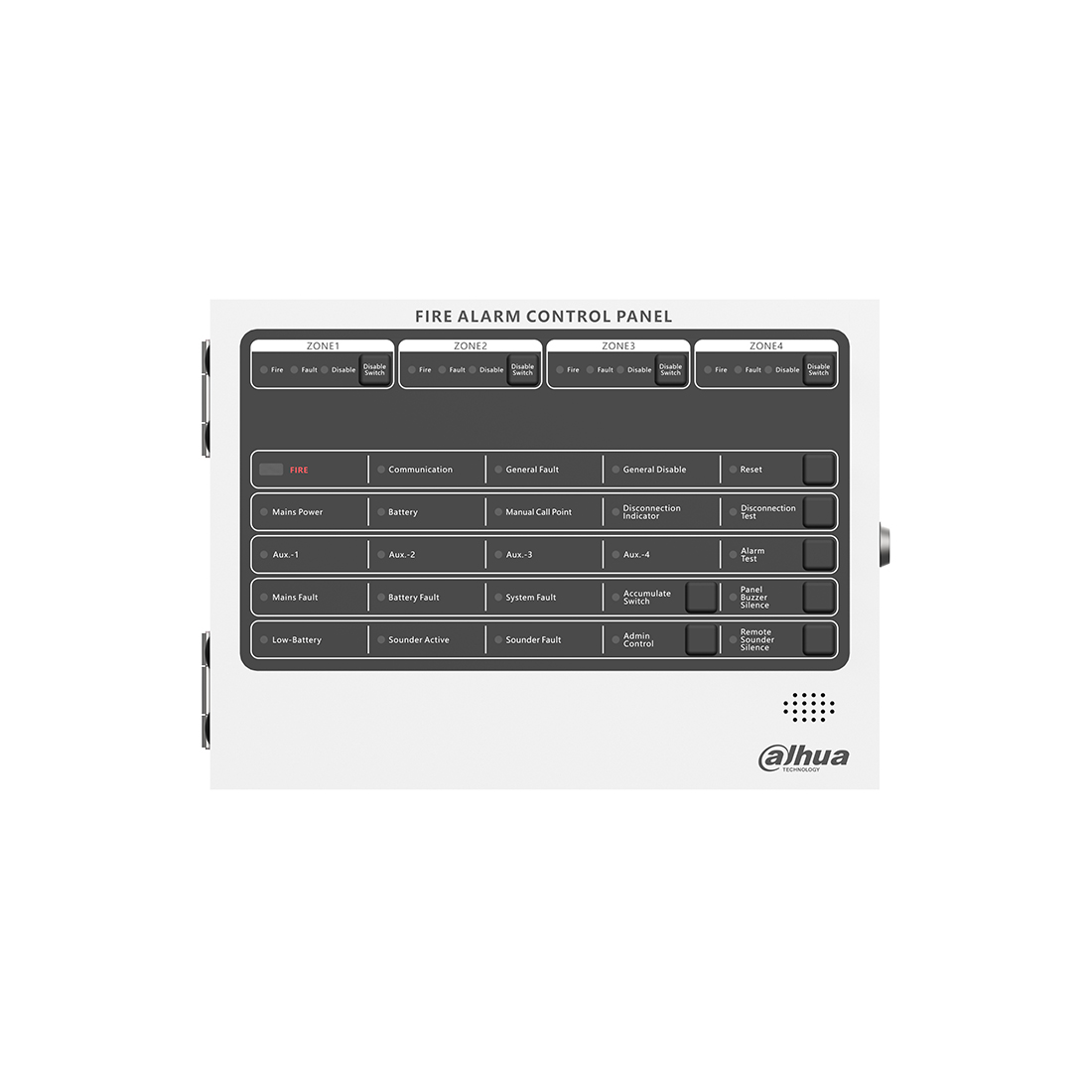 Пожарды қабылдау-бақылау құрылғысы Dahua DHI-HY-C102-4 (24 В)