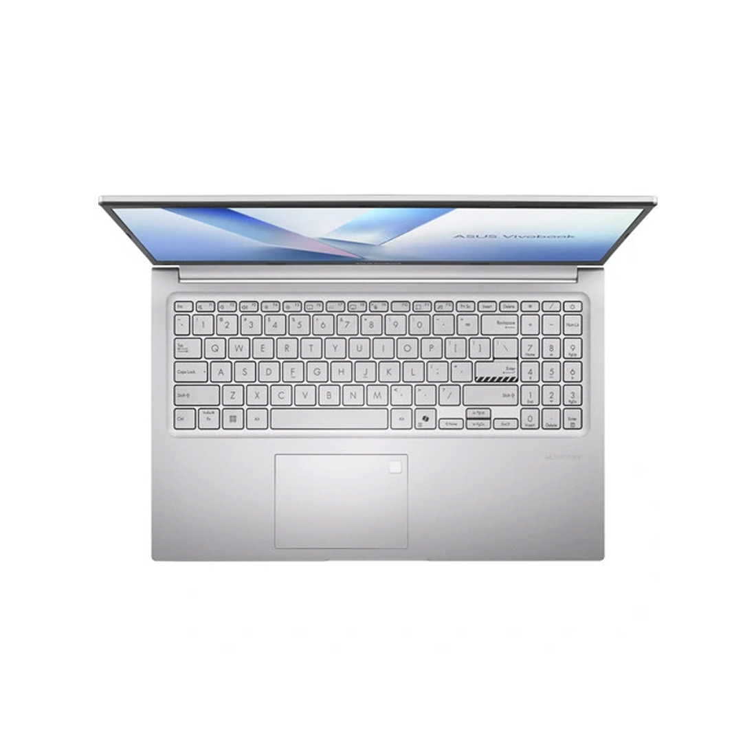 Ноутбук, ASUS, Vivobook 15 M1502NAQ-BQ255, 90NB1842-M00K10, 15,6", FHD 1920x1080, IPS, 60 Hz, Ryzen 5 150, 16Gb DDR5, 512Gb SSD M.2, AMD Radeon Graphics, DOS, Серебристый
