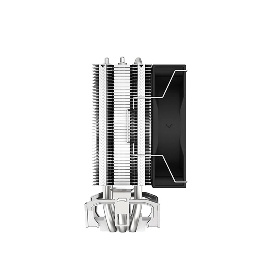 Кулер для процессора, Deepcool, AG300 R-AG300-BKNNMN-G, Intel 1851/1700/1200/115х и AMD AM5/AM4, 150W, 92мм, 500- 3050±10% об/м, 36,75CFM,  30,5dB(A), 4pin, 119х77х129мм, Серебристый