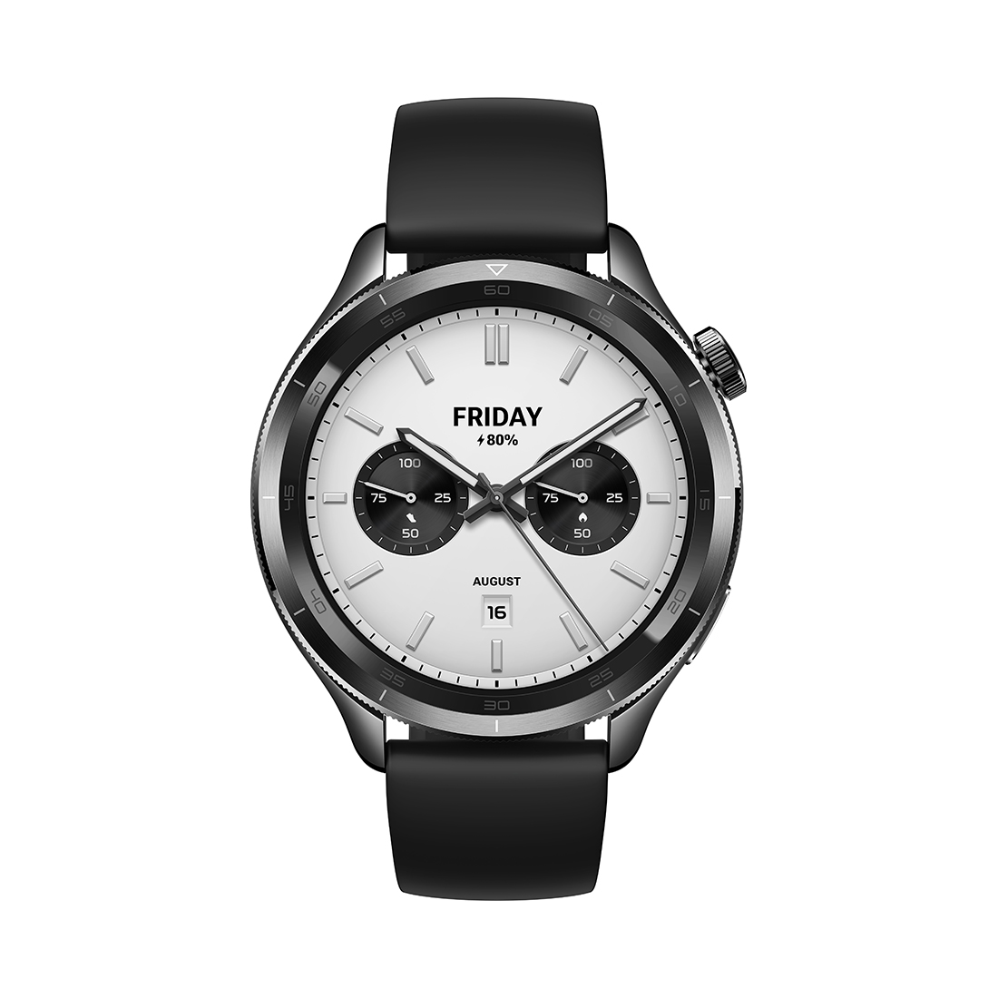 Смарт часы, Xiaomi, Watch S4, M2425W1 / BHR9195GL, Дисплей 1.43" AMOLED, Разрешение 466 x 466, Водонепроницаемые (5 АТМ), GPS+GLONASS, Galileo, BDS, QZSS, Батарея 486 мАч, Черный