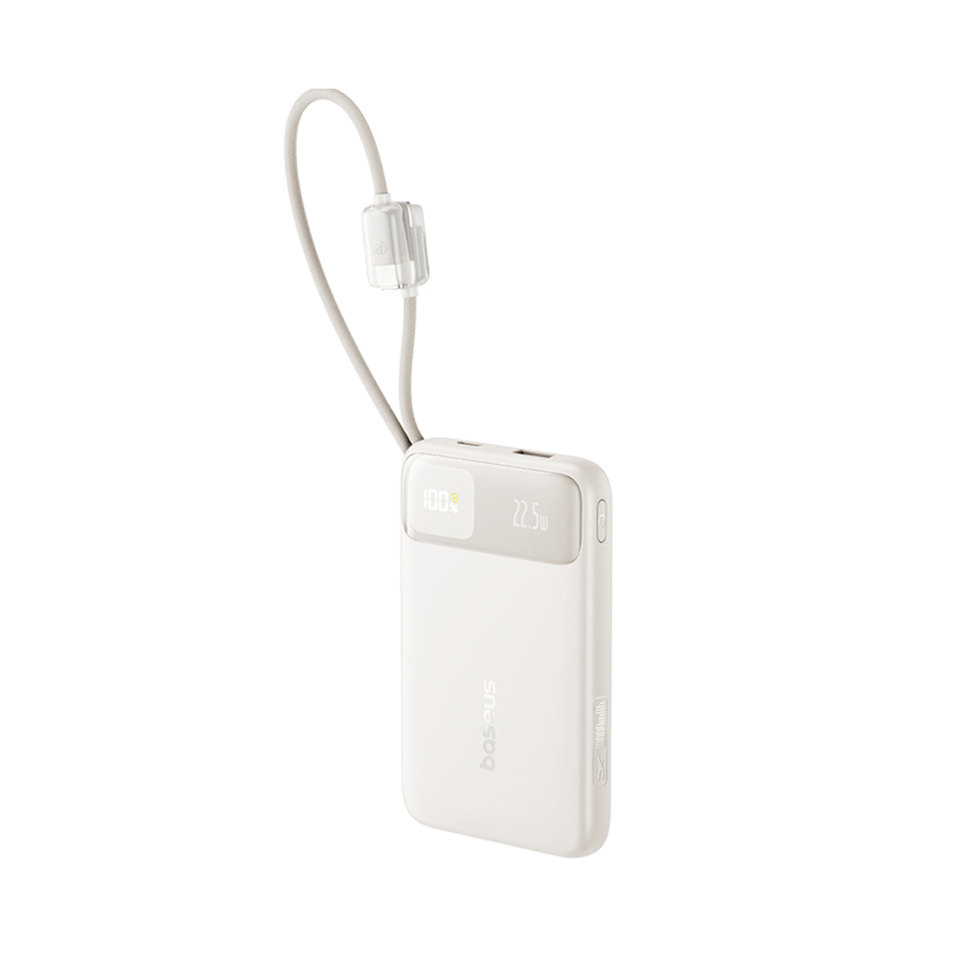Портативный внешний аккумулятор, Baseus, EnerFill FC11 (E0027R05), 10000mAh, 22.5W, Бежевый