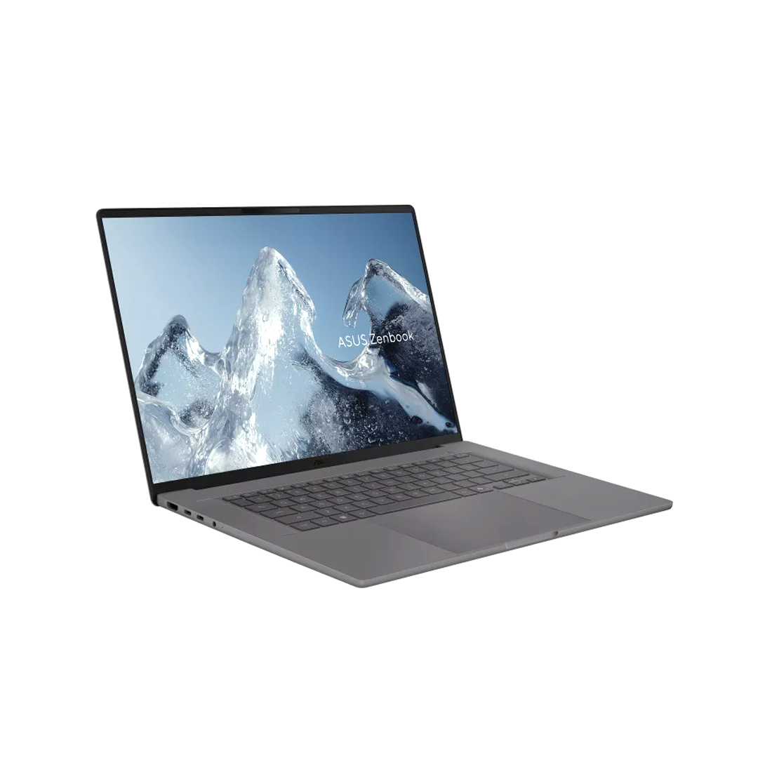 Ноутбук, ASUS Zenbook A16 UX3607QA-SH003W, 90NB18L5-M005L0, 16", FHD+ 1920x1200, IPS, 60Hz, Snapdragon X X1, 16GB LPDDR5x, 512GB SSD Gen4, Qualcomm Adreno GPU, Windows 11 Home, Серый
