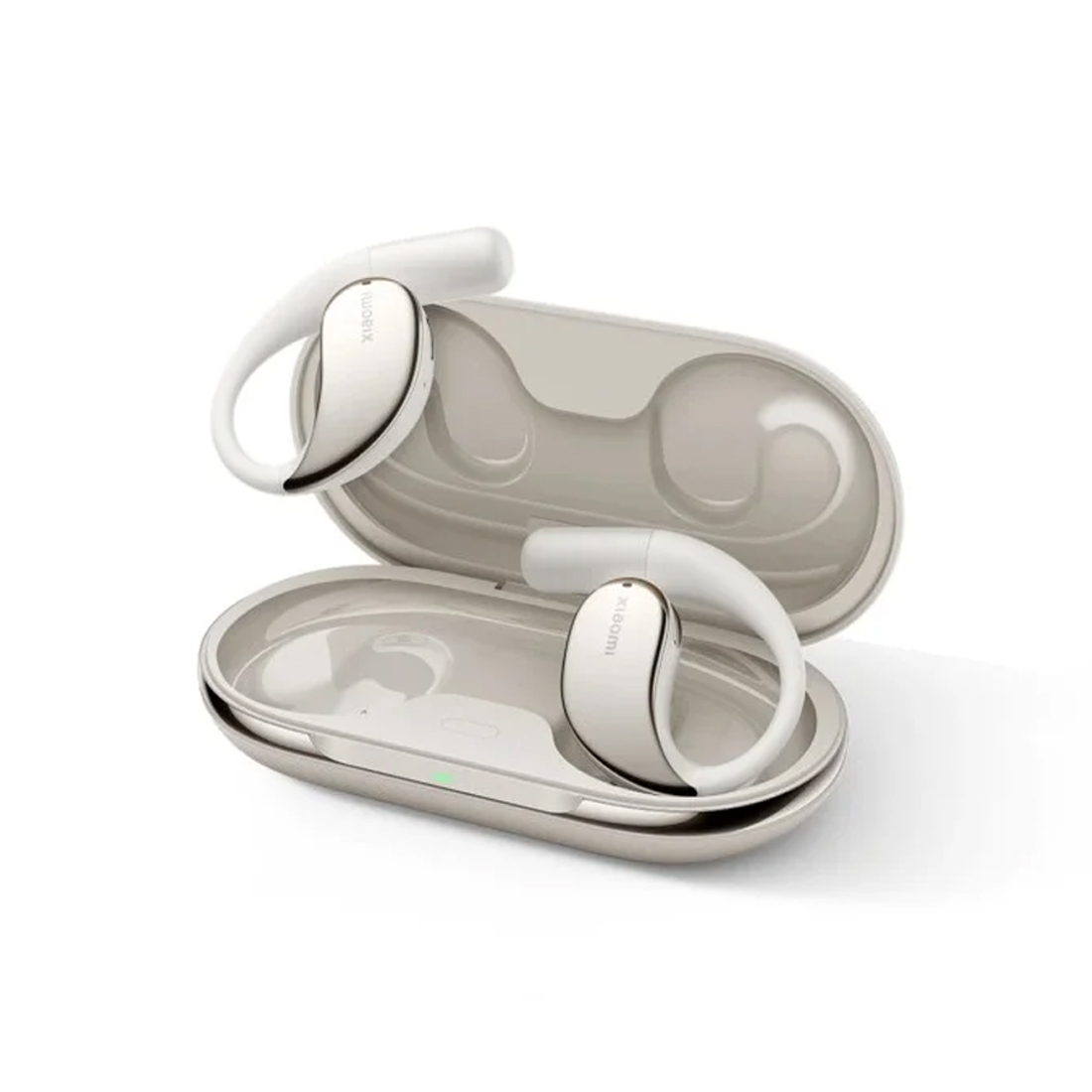 Наушники, Xiaomi, OpenWear Stereo Sandstone Beige, BHR8473GL, N74A, M2319E1, Батарея 60mAh(наушники), 780mAh(кейс), Время работы с одного заряда 7,5 часов (Шумоподавление откл), Время работы с кейсом 38.5 часов, Размер наушников 43.9*47.1*16.6мм, Порт для зарядки Type-C, Время зарядки около 2 часов, Bluetooth 5.3, Вес 9,5 гр (наушники), 88,4 гр (наушники с кейсом), Размер зарядного кейса 106.1*55.9*26.1 мм, Дальность беспроводного соединения 10м, Бежевый