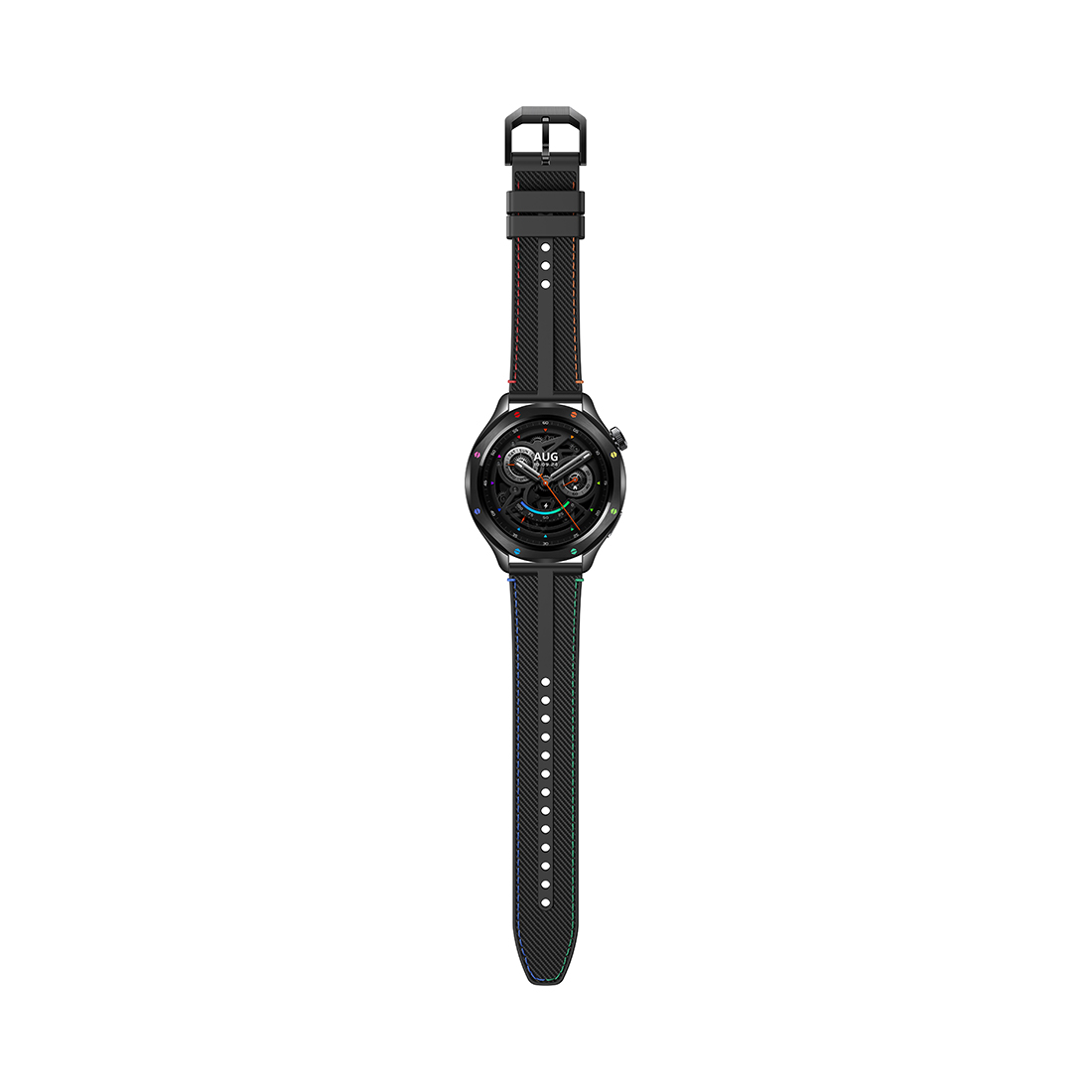 Смарт часы, Xiaomi, Watch S4, M2425W1 / BHR9199GL, Дисплей 1.43" AMOLED, Разрешение 466 x 466, Водонепроницаемые (5 АТМ), GPS+GLONASS, Galileo, BDS, QZSS, Батарея 486 мАч, Радужный