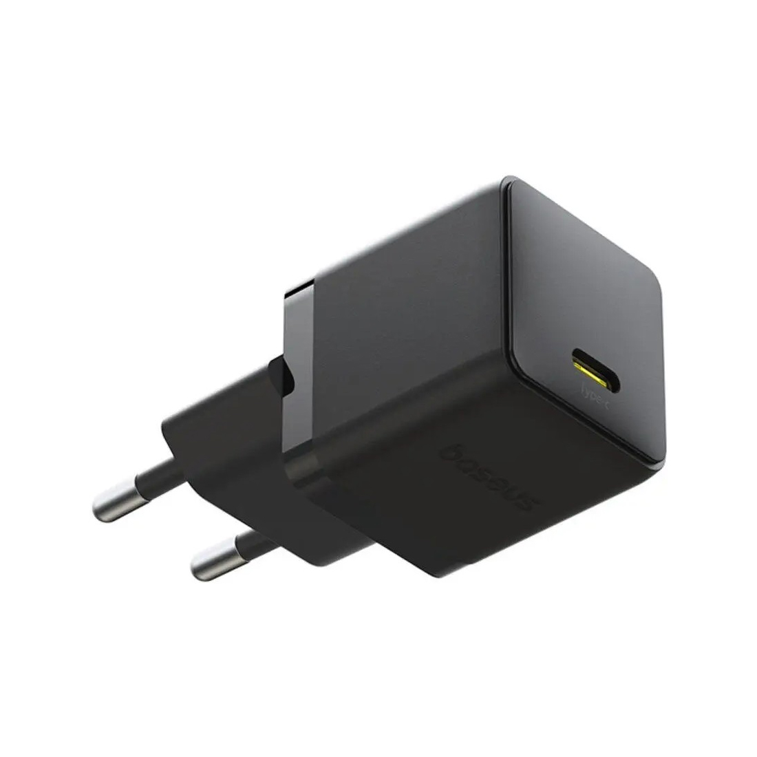 Адаптер питания, Baseus, Palm 1C, P10111605113-00, CCZC30CE, 30 Вт, 1USB-C, 5В3А / 9В3А / 12В2,5А / 15В2А / 20В1,5А, PD 3.0, QC 3.0, PPS, 100–240В~, 50/60Гц, 0,8А, 54,63131 мм, 48,1 г, EU, Cluster Black, Черный
