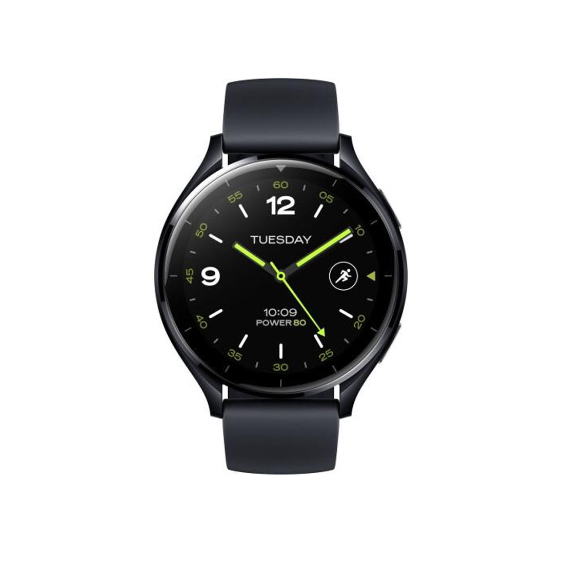 Смарт часы, Xiaomi, Watch 2, M2320W1 / BHR8035GL, Дисплей 1.43" AMOLED, Разрешение 466 x 466, Водонепроницаемые (5 АТМ), GPS+GLONASS, Galileo, BDS, QZSS, Батарея 495 мАч, Совместимость только с Android, Чёрный