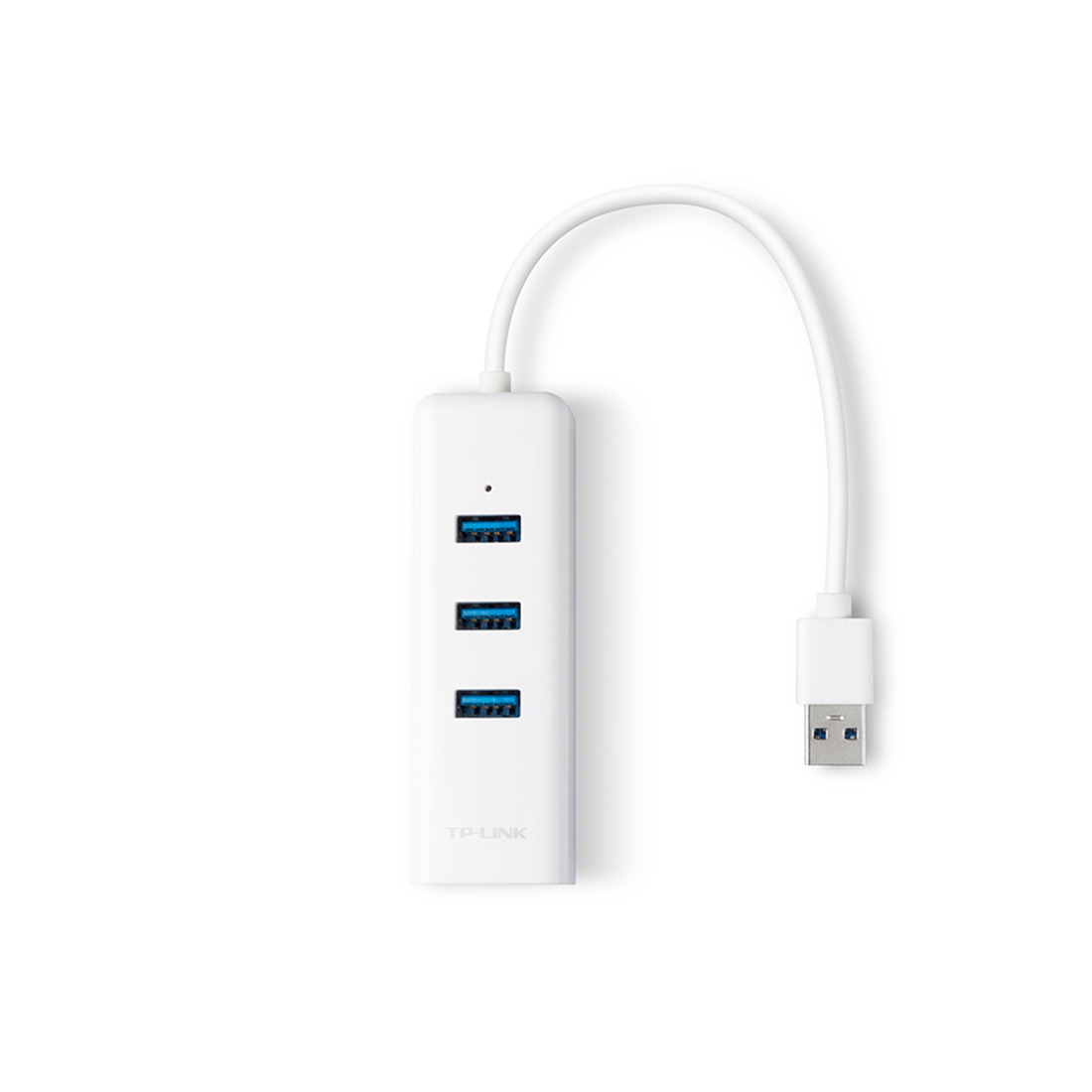 Концентратор USB, TP-Link, UE330, 3 порта USB 3.0, Гигабитный порт Ethernet