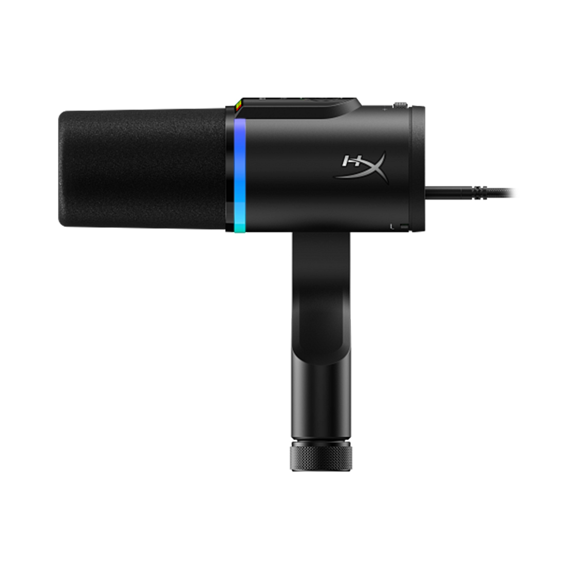 Микрофон, HyperX, B2CM1AA, FlipCast, динамический, 32 бит/192кГц,, 20Гц-20кГц, -10дБ, XLR/USB, 575 гр, Чёрный