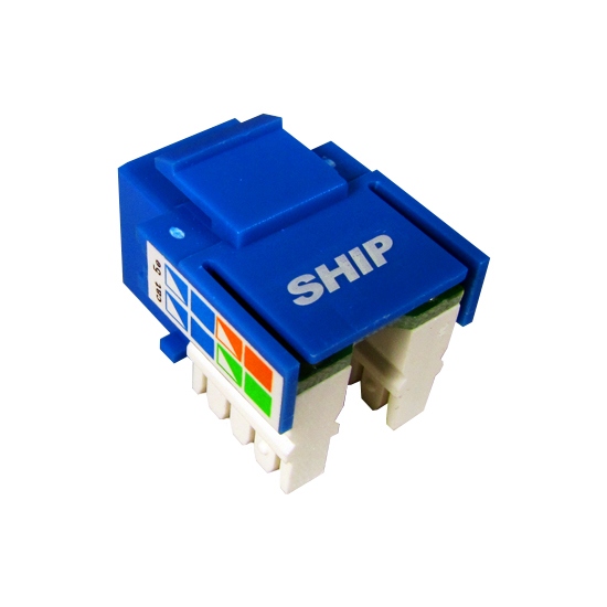 Модуль для информационной розетки SHIP M245-3 Cat.5e RJ-45 UTP Синий
