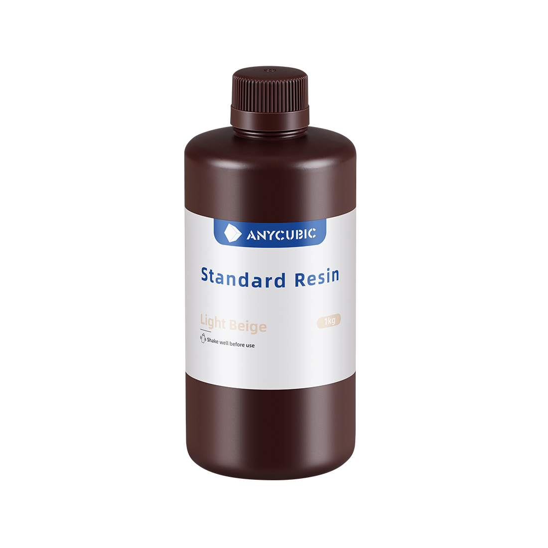 Фотополимерлі смола Anycubic Standard Resin SPTLB-10, 1 литр, Бежевый