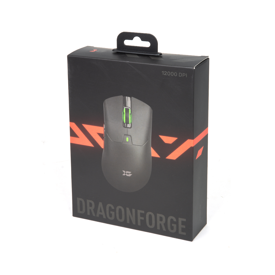 Компьютерная мышь, XG, Dragonforge, Игровая, Оптическая, Беспроводная, USB, Bluetooth 5.2, 2.4G, 400/800/1600/3200/6400/12000, 125-250-500-1000Hz, RGB, Длина кабеля 1,5 метра, 6 кнопок управления, Чёрный