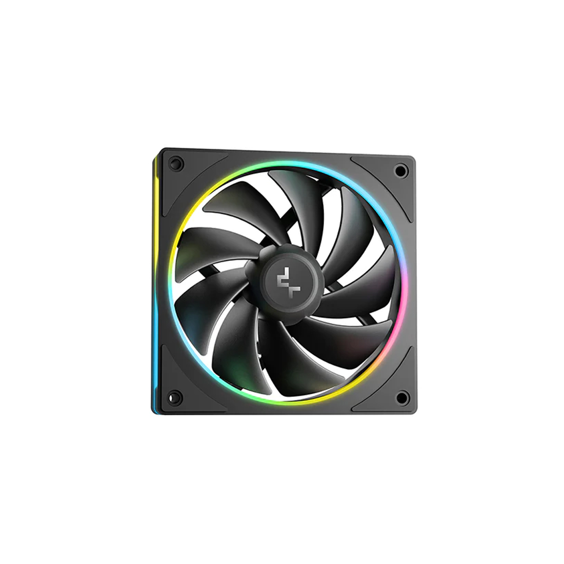 Кулер с водяным охлаждением, Deepcool, LM240, Intel 1851/1700/1200/115х и AMD AM5/AM4/, TDP 280W, 2*120мм FD12 ARGB, 600-2400 RPM±10%, 72,04CFM, 38,71 dB(A), Чёрный