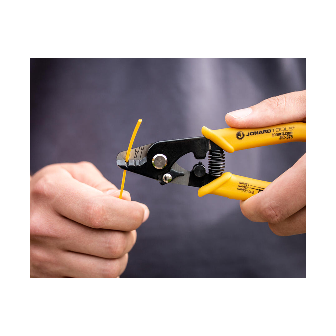 Стриппер для оптоволокна, Jonard Tools, JIC-375, для 125, 250, 900 мкм,1.6-3 мм.