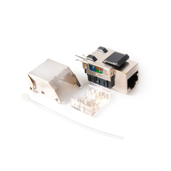Модуль для информационной розетки SHIP M247 Cat.5e RJ-45 FTP Серый