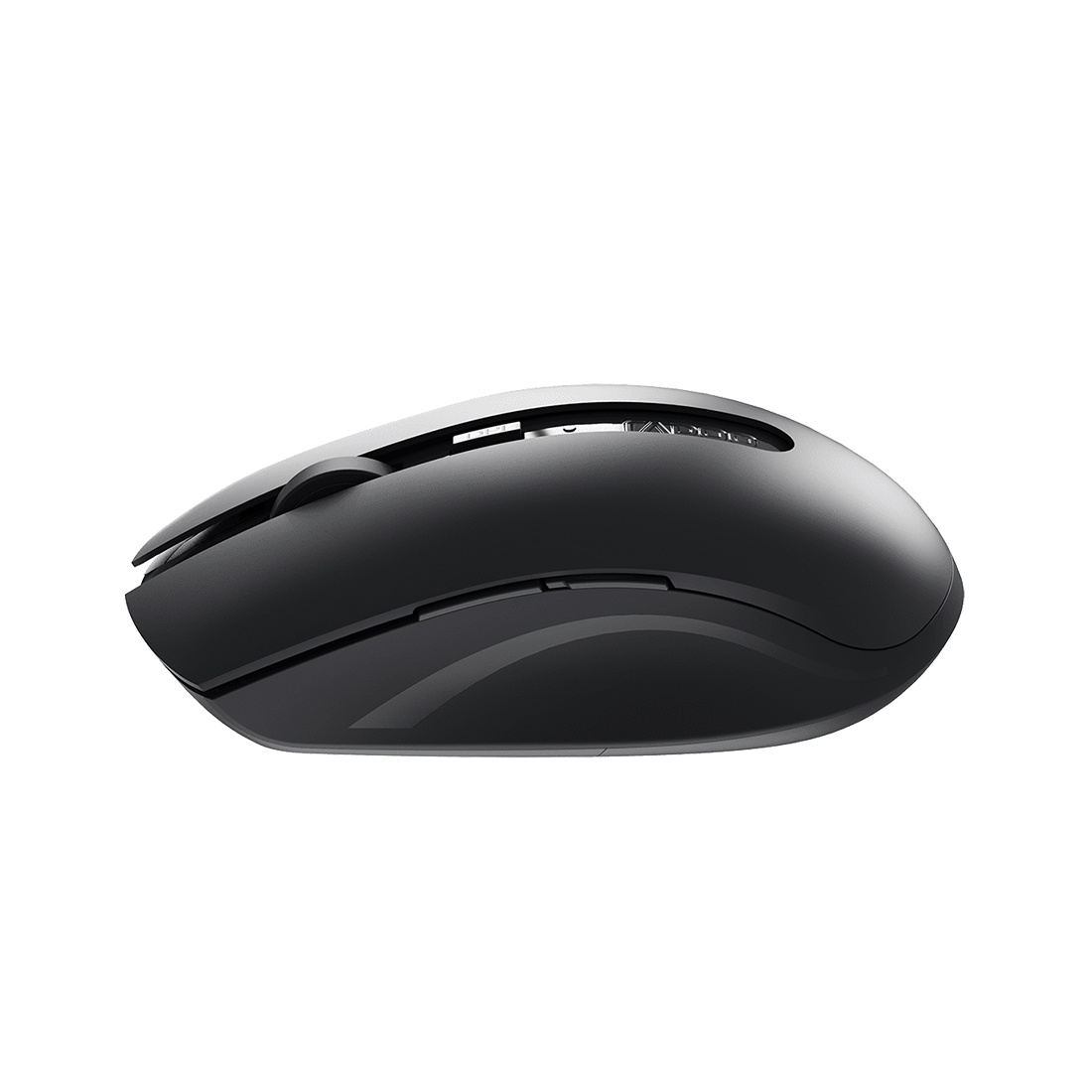 Компьютерная мышь, Rapoo, M350 Silent, Оптическая, колесо прокрутки,1600dpi, Bluetooth 3.0/4.0, Беспроводной 2.4 ГГц, Эффективная дистанция 10 м., Батарейки в комплекте, До 6 месяцев на одном заряде батареек, Тёмно серый