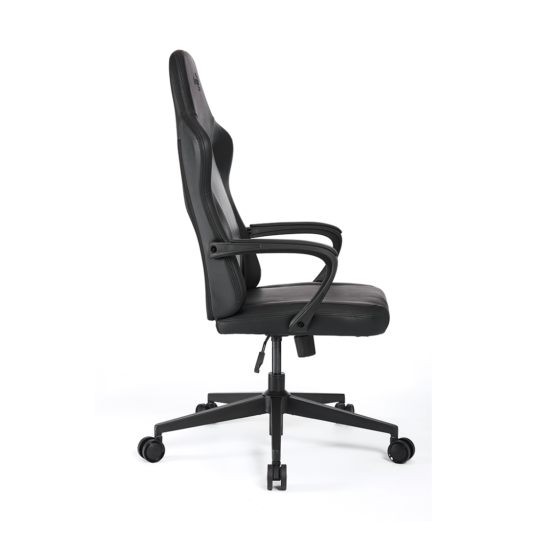 Игровое компьютерное кресло, Aerocool, CROWN Lite Modern Black, Искусственная кожа PU AIR, (Ш)65*(Г)70*(В)122 (132) см, Серый