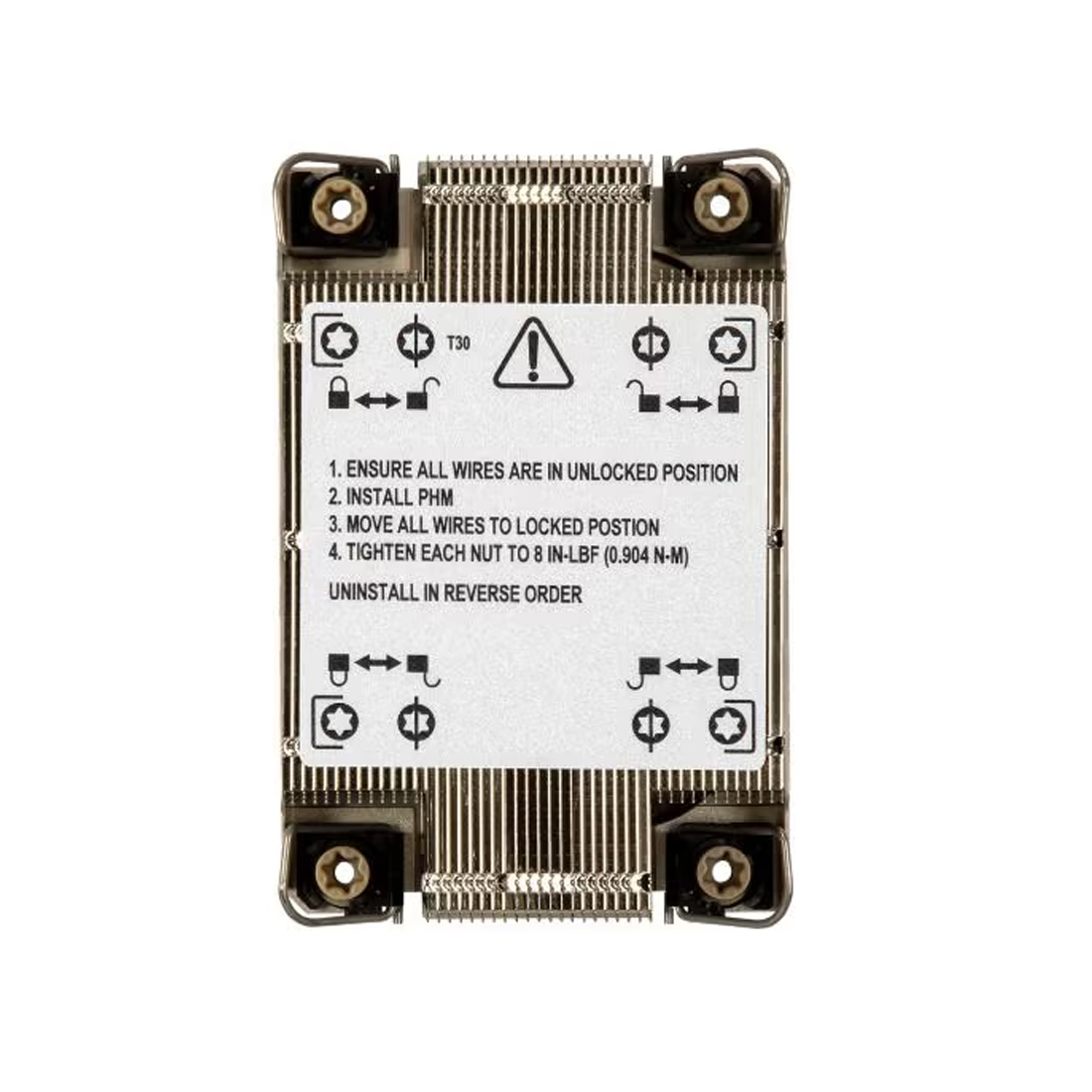 Зап. часть радиатор для кулера CPU, Supermicro, SNK-P0088P, 2U, Socket LGA4677