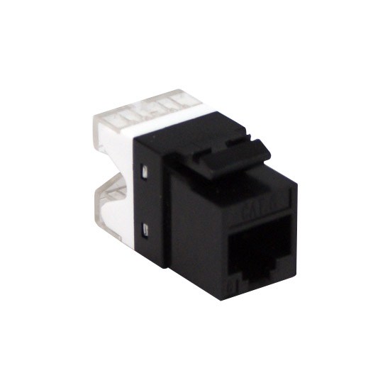 Модуль для информационной розетки SHIP M255-1 Cat.6 RJ-45 UTP Чёрный