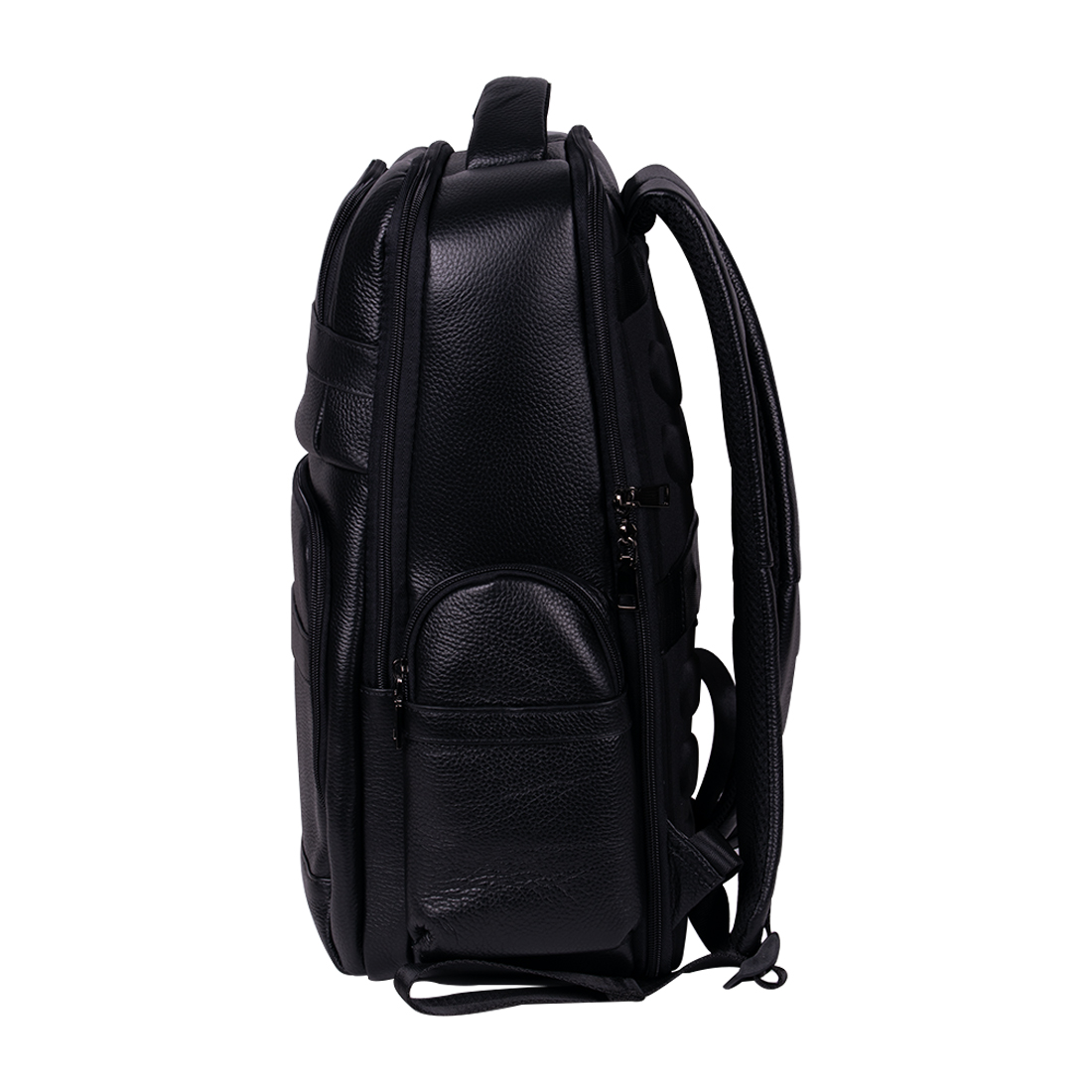 Кожаный рюкзак, Deluxe, Urban A-1120, 30,11 литров, чёрный