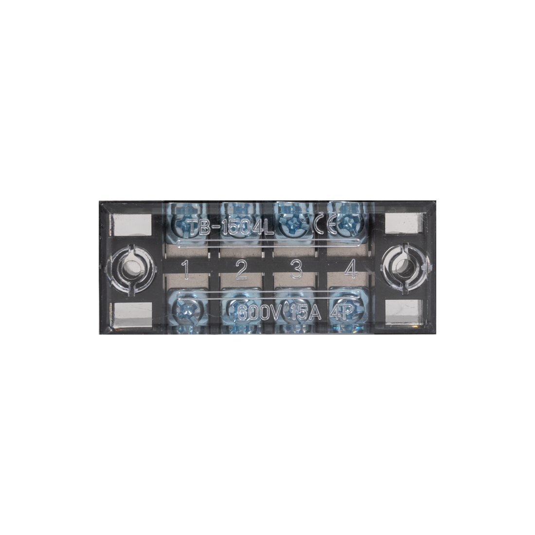 Колодка клеммная карболитовая, Deluxe, TВ - 1504 (15A 4P)